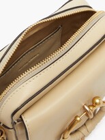 Thumbnail for your product : See by Chloe Joan Mini Grained-leather Camera Bag - Beige