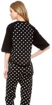 Thumbnail for your product : 3.1 Phillip Lim Contrast 3/4 Sleeve Top
