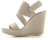 Thumbnail for your product : Pedro Garcia Vica Suede Wedge Sandals