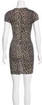 Thumbnail for your product : Torn By Ronny Kobo Printed Mini Dress