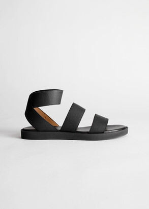 elastic strap sandals uk