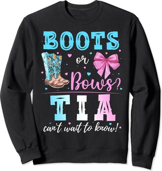 Boots or Bows Gender Reveal Decorations for Family Boots or Bows Gender