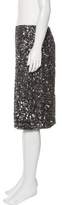 Thumbnail for your product : Lafayette 148 Sequin Knee-Length Skirt