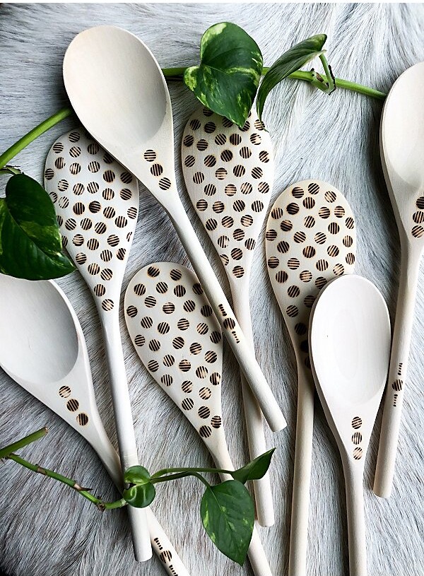 Honorable Oak Wood Burn Spoons