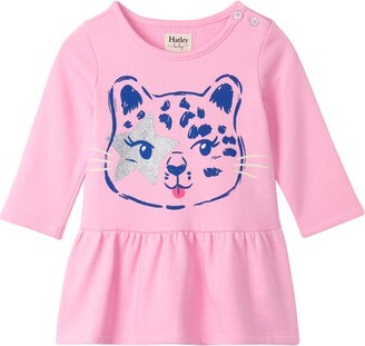 Hatley Cheetah Graphic Sweatshirt Dress