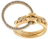 Thumbnail for your product : Charlotte Chesnais three part diamond ring