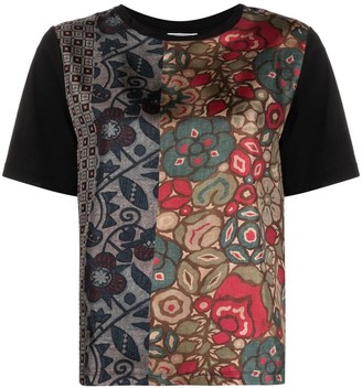 Pierre Louis Mascia Floral Embroidered Top