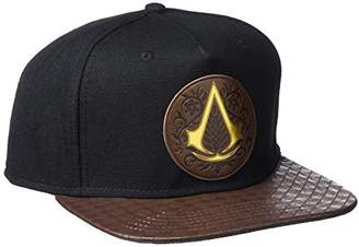 Bioworld Men's Assassins Creed Movie Logo Pu Bill Snapback Cap