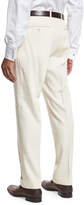 Thumbnail for your product : Tom Ford Double-Pleated Trousers, White