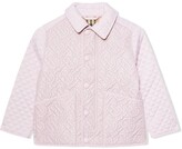 Thumbnail for your product : Burberry Children Monogram Quilted Jacket