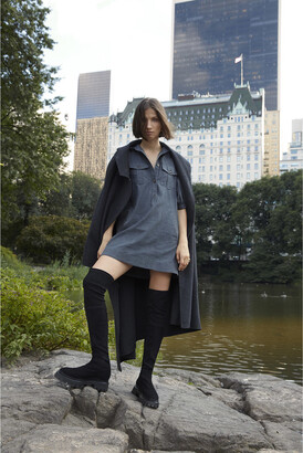 G. Label by goop Adrian Flannel Military Dress