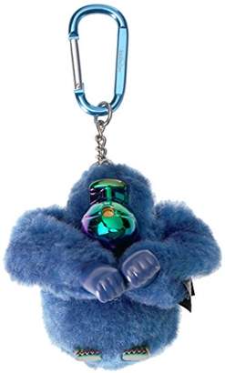 Kipling Lou Blue Monkey Key Chain
