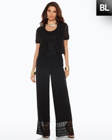 Thumbnail for your product : Chico's Lace Palazzo Pants