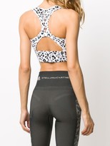 Thumbnail for your product : adidas by Stella McCartney Leopard-Print Sports Bra