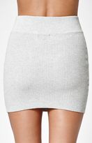 Thumbnail for your product : KENDALL + KYLIE Kendall & Kylie Ribbed Sweater Mini Skirt