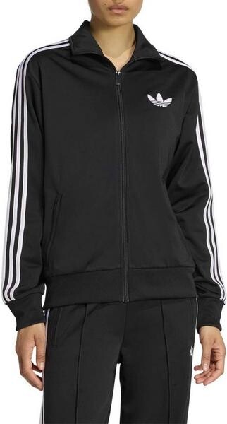 adidas Women's Firebird Track Jacket Small Black/White