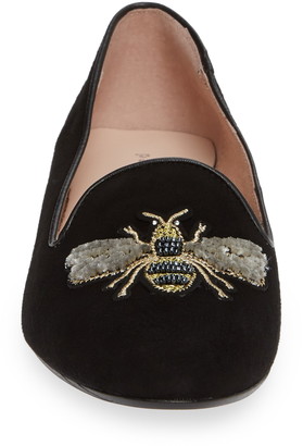 Patricia Green Embroidered Bee Loafer