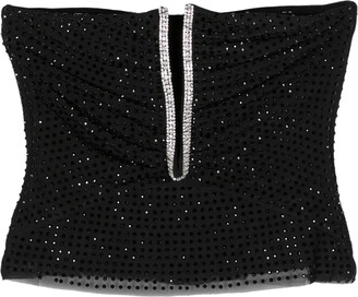 【送料&関税込】self-portrait Black Polyester Blend Top Self-Portrait Black Polyester Blend Top - ShopStyle