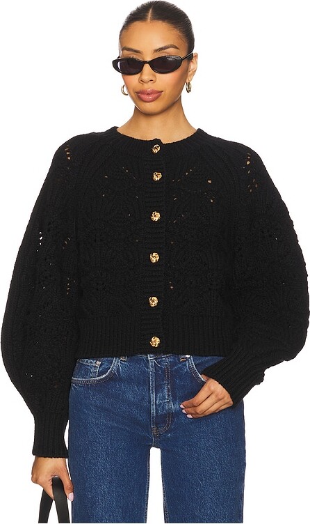 Hypnotic Cable Knit Cardigan