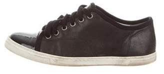 Lanvin Leather Low-Top Sneakers