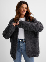 Thumbnail for your product : Contemporaine Loose ribbed mohair cardigan
