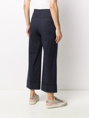 Incotex Cropped Straight Trousers