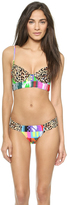 Thumbnail for your product : Mara Hoffman Side Ruched Bikini Bottoms