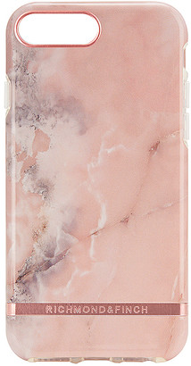 Richmond & Finch Pink Marble iPhone 6/7/8 Plus Case