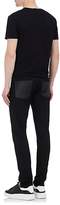 Thumbnail for your product : Alexander McQueen Men's Leather-Trimmed Skinny Jeans