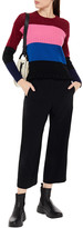 Thumbnail for your product : Kenzo Paneled Color-block Wool And Cashmere-blend Sweater