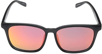Spy Optic Cooler (Matte Trans Gray/Gray/Coral Mirror) Fashion Sunglasses