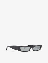 Thumbnail for your product : Alain Mikli x Alexandre Vauthier A05039 Edwidge rectangle frame sunglasses
