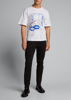 Thumbnail for your product : Givenchy Men's Techno-Print Loose T-Shirt