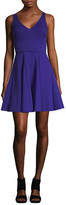 Thumbnail for your product : ABS by Allen Schwartz V-Neck A-Line Dress