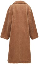 Thumbnail for your product : Stand Studio Maria Long Faux Teddy Coat