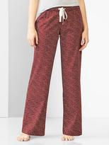 Thumbnail for your product : Gap Printed poplin pants