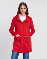 Thumbnail for your product : Privilege Women's Red Jackets - Neoprene Jacket - Size One Size, 10 at The Iconic