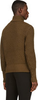 Thumbnail for your product : Raf Simons Sterling Ruby Green Thick Knit Turtleneck