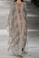 Thumbnail for your product : Roberto Cavalli Python-print silk-georgette gown