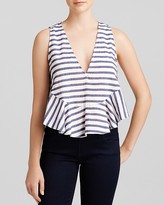 Thumbnail for your product : Elizabeth and James Top - Chester Beach Stripe
