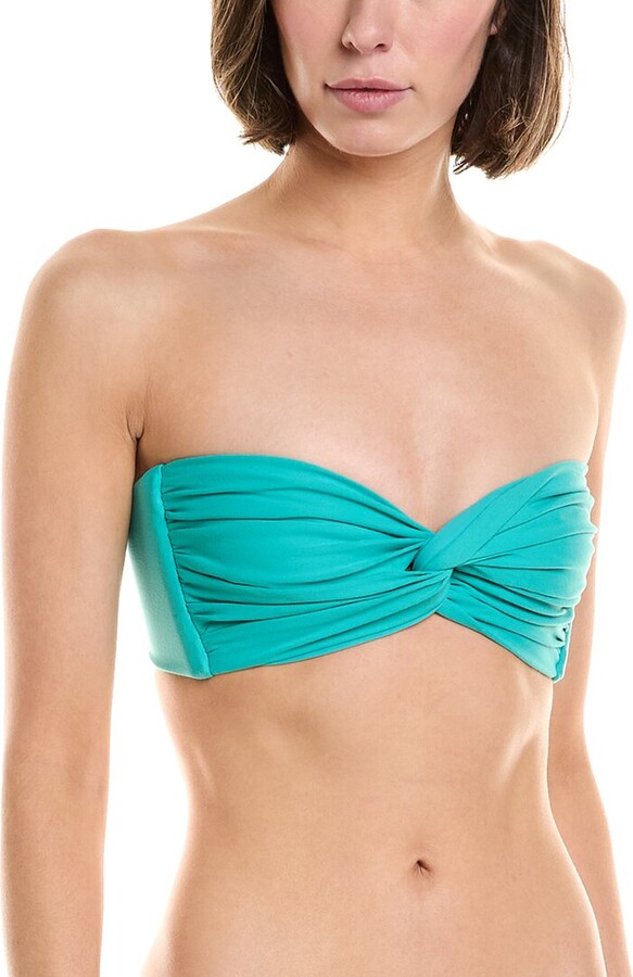 Montce Swim Strapless Turban Bikini Top