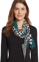 Thumbnail for your product : Chico's Blocked Dots Scarf