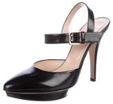 Thumbnail for your product : Bally Pointed-Toe Platform Sandals