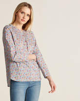 Thumbnail for your product : J.Crew Liberty Floral Print Classic Popover Top