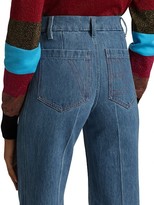 Thumbnail for your product : Victoria Beckham High-Waisted Patch Pocket Jeans