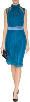 Thumbnail for your product : Alberta Ferretti Silk Lace Dress
