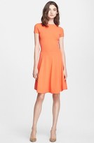 Thumbnail for your product : Autumn Cashmere Fit & Flare Short Sleeve Dress
