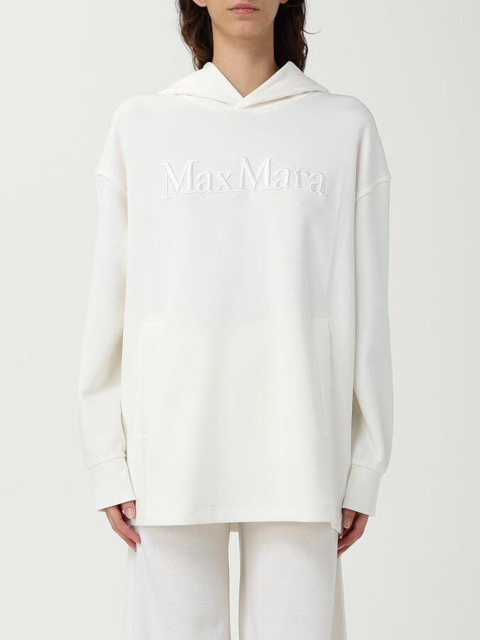 S Max Mara Sweatshirt 'S MAX MARA Woman color White