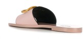 Thumbnail for your product : Valentino VLOGO flat sandals