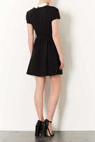 Thumbnail for your product : Topshop Contrast Collar Dress